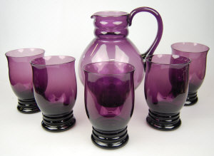 Appraisal: Andries Dirk Copier of Leerdam Holland - - An amethyst