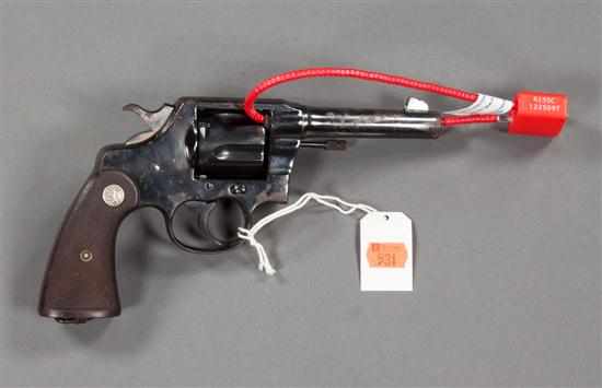 Appraisal: Colt New Service Model caliber double-action revolver serial with patent