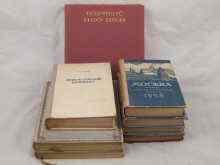 Appraisal: A collection of eight Russian one Hungarian books