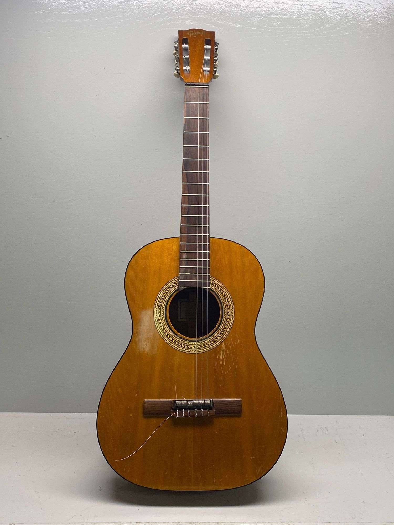 Appraisal: Gibson C E AcousticGibson C E Acoustic Small crack in