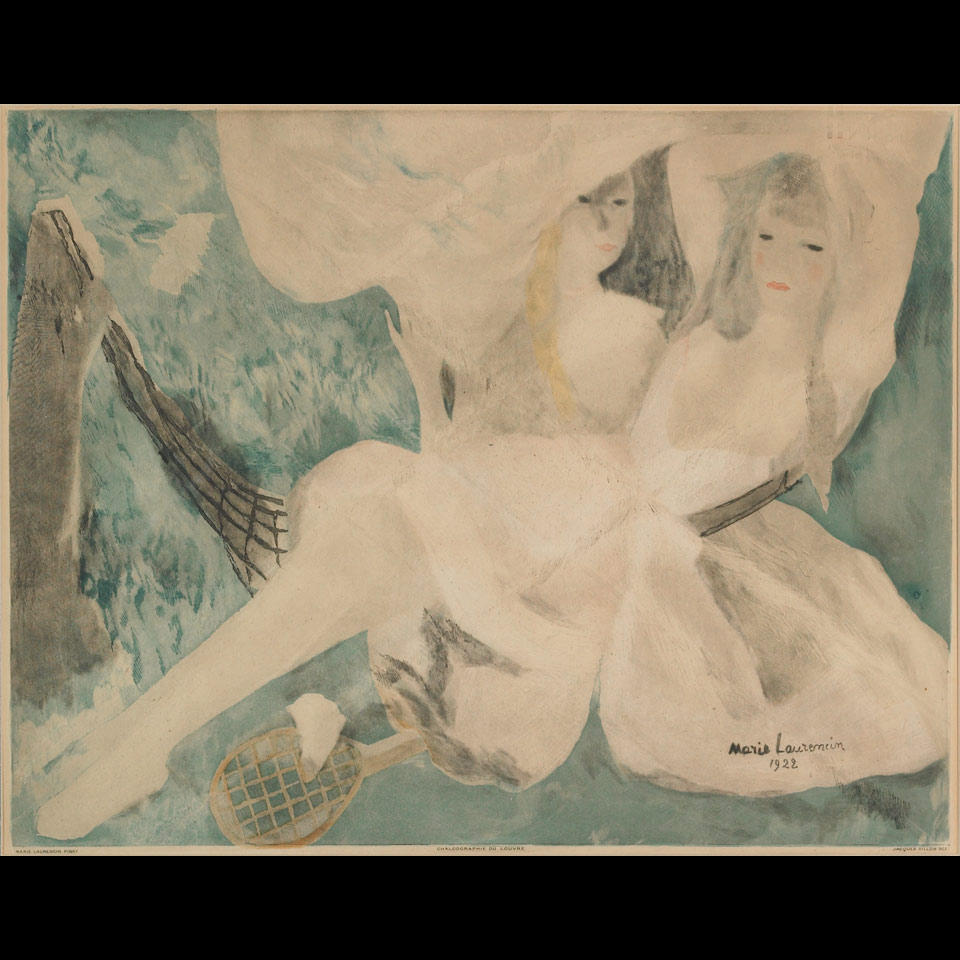 Appraisal: Jacques Villon - French French LA FEMME AU HAMAC AFTER