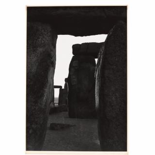 Appraisal: Paul Caponigro b Stonehenge IX gelatin silver print mounted signed