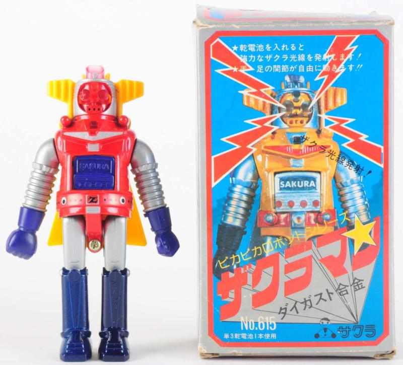 Appraisal: Red Battery-Op Sakura's classic robot is a truly great light