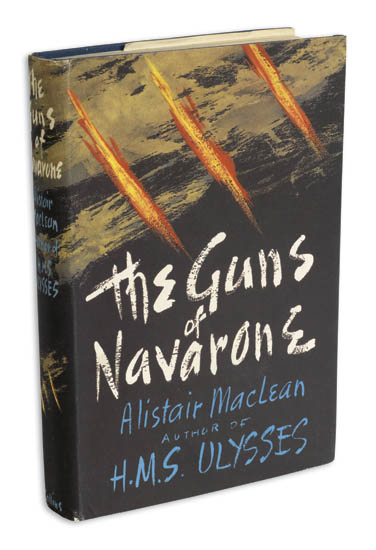 Appraisal: MacLEAN ALISTAIR The Guns of Navarone vo gilt-lettered blue cloth