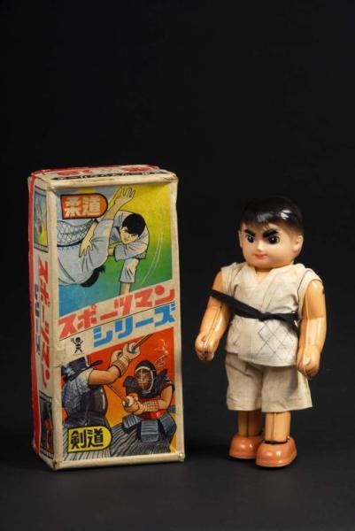 Appraisal: Judo Boy Toy Description Japanese Made by Bandai Working When