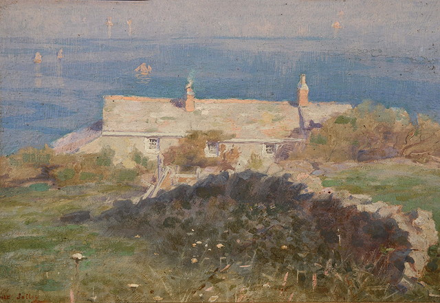 Appraisal: MARTIN GWILT JOLLEY b 'The Cottage by the Sea' St