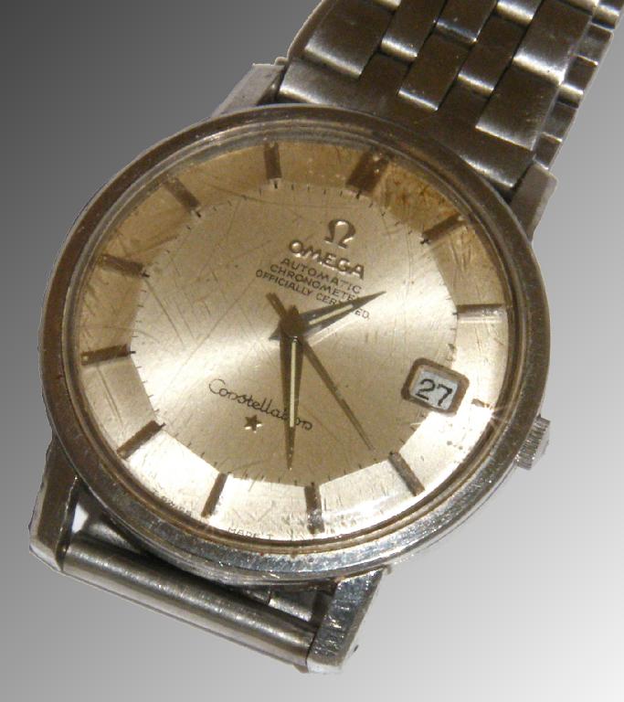 Appraisal: Omega 's Constellation Chronometer automatic stainless steel gentleman's wristwatch the