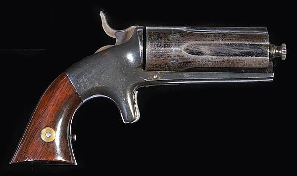 Appraisal: A Bacon Arms Company pepperbox revolver Serial no Rimfire inch