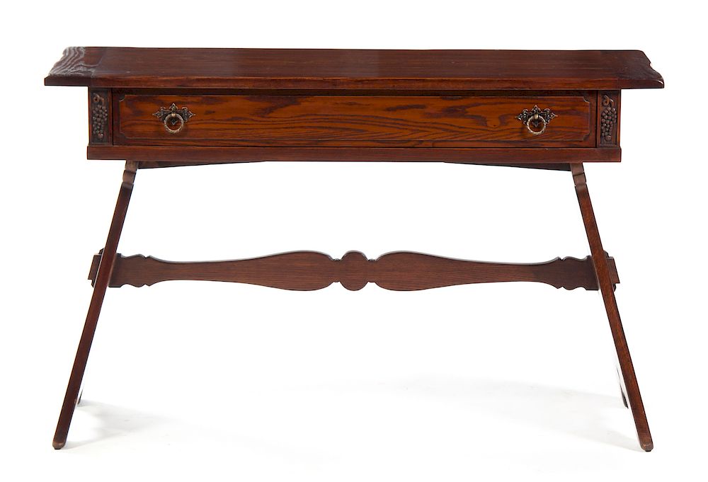 Appraisal: An American Arts and Crafts Console Table Rom We An