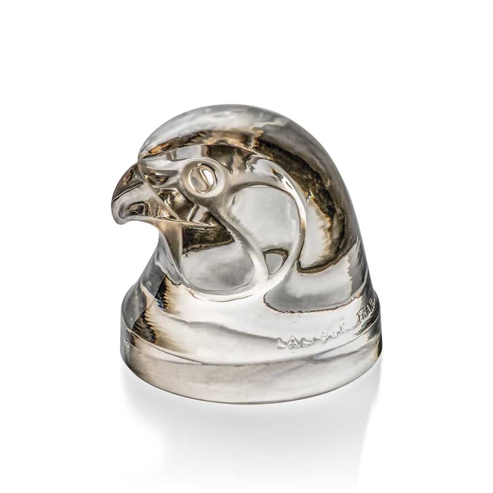 Appraisal: REN LALIQUE FRENCH - T TE D' PERVIER CAR MASCOT