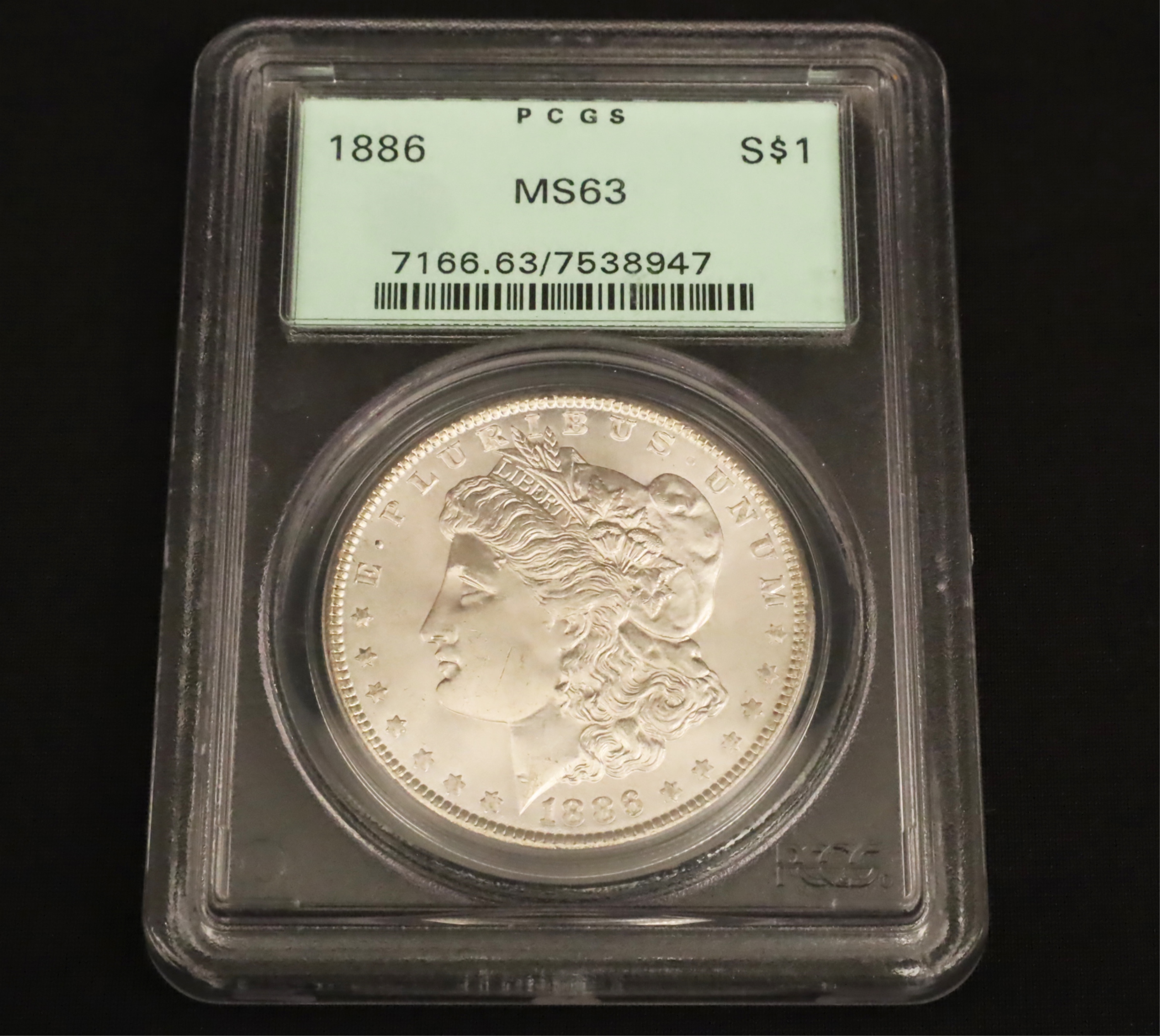 Appraisal: MS MORGAN SILVER DOLLAR MS Morgan Silver Dollar in PCGS