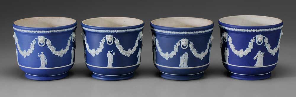 Appraisal: Set of Four Wedgwood Planters English th and th century