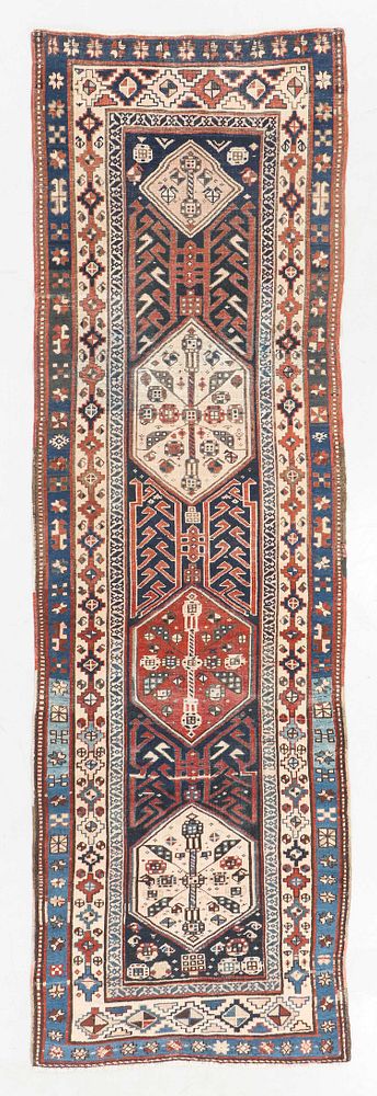 Appraisal: Antique Karabagh Kazak Rug Caucasus ' '' x ' ''