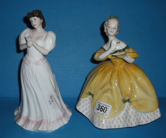 Appraisal: Royal Doulton Figures The Last Waltz HN and Unamed Figure