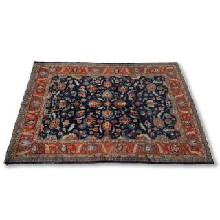 Appraisal: Persian carpet approx ' x ' th c deep blue