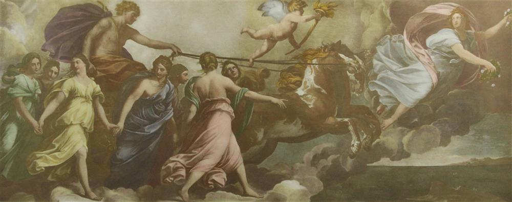 Appraisal: AFTER GUIDO RENI AURORA FROM THE CASINO DELL'AURORA ROME Color