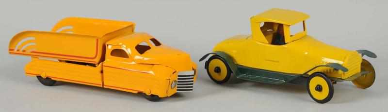 Appraisal: Lot of Pressed Steel Vehicle Toys American Includes one Dayton