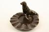 Appraisal: ART POTTERY - Circa Rookwood art pottery figural ashtray depicting