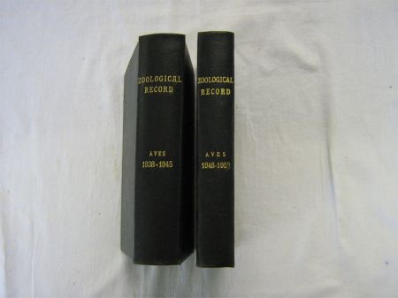 Appraisal: W L SCLATER W P C TENISON AND OTHERS AVES