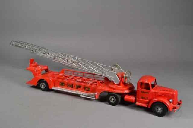 Appraisal: SMITH MILLER HOOK LADDER TOY FIRE TRUCKA rare piece of