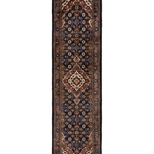 Appraisal: An Indian Wool Runner th Century feet inches x feet