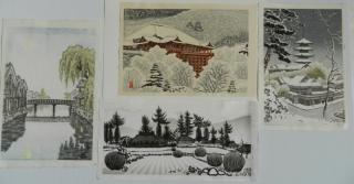 Appraisal: th c Japanese School including G Okuyama etc th c