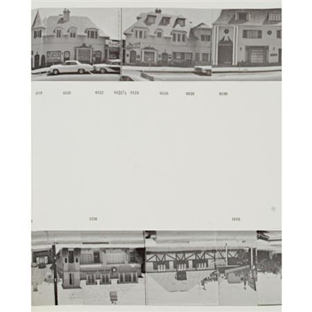 Appraisal: PHOTOBOOK RUSCHA EDWARD Every Building on the Sunset Strip Los