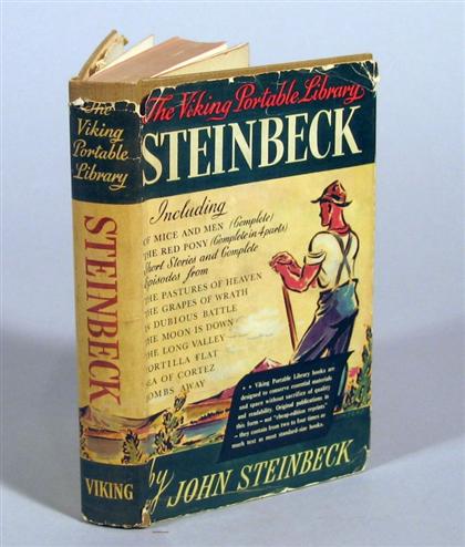 Appraisal: vol Steinbeck John The Viking Portable Library Steinbeck New York