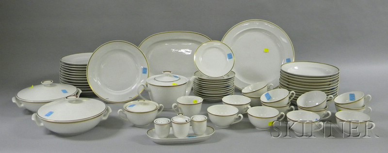 Appraisal: Royal Copenhagen Partial Porcelain Dinner Service in the Lavinia Tunna