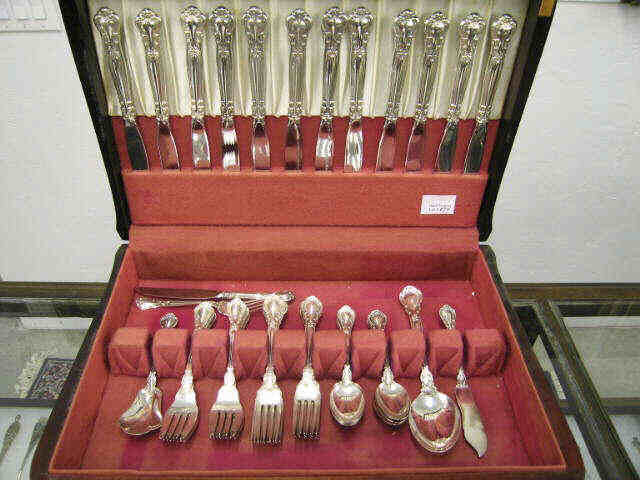 Appraisal: Gorham Chantilly Sterling Silver Flatware Service for pcs no monogram