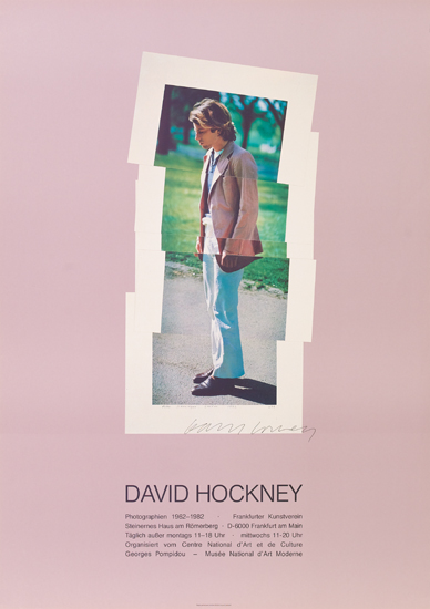 Appraisal: DAVID HOCKNEY - DAVID HOCKNEY PHOTOGRAPHE x inches x cm