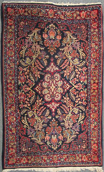 Appraisal: A Kazvin rug size approximately ft in x ft in