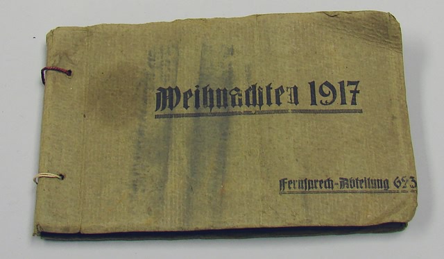 Appraisal: Lot consists of a German WWI Military photo album with