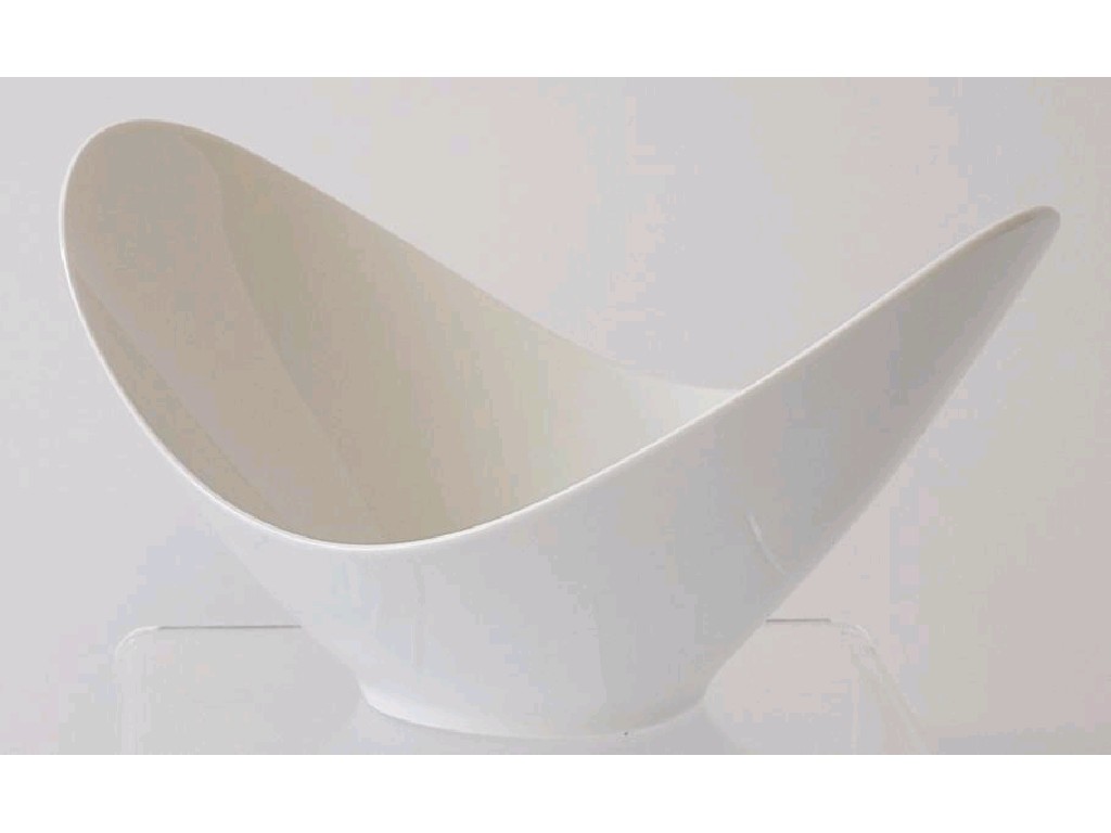 Appraisal: MODERN ROSENTHAL STUDIO LINE 'SPIRIT WHITE' PORCELAIN BOWL cm high