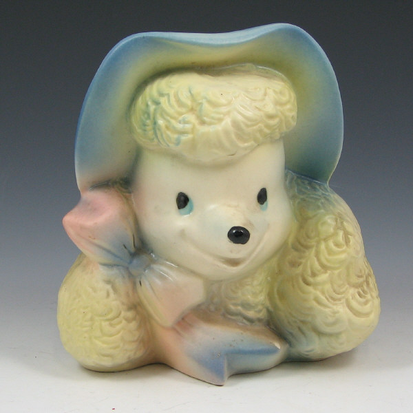 Appraisal: Hull Novelty Poodle Planter - Mint Novelty poodle planter with