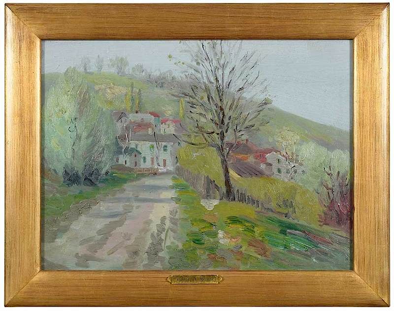 Appraisal: Charles Alfred Meurer German Cincinnati Ohio - Spring Landscape unsigned