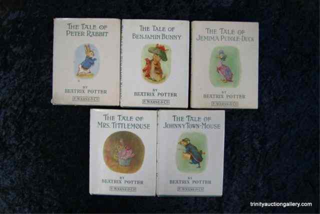 Appraisal: Vintage Beatrix Potter Book CollectionThis is for a nice group