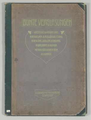 Appraisal: Bunte Verglasungen Stuttgart Julius Hoffmann ND Elephant folio size having