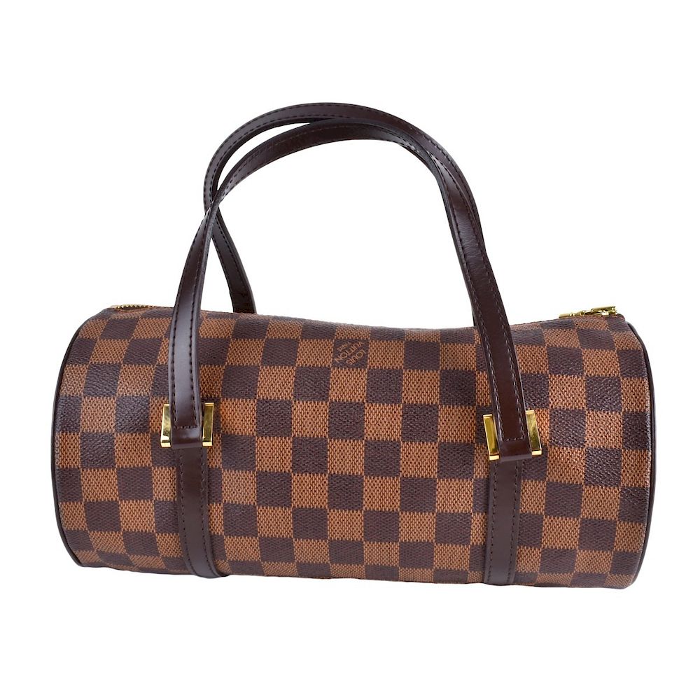 Appraisal: Louis Vuitton Brown Damier Ebene Papillon Louis Vuitton Brown Damier