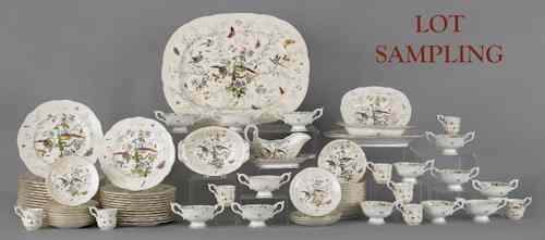 Appraisal: Coalport Cairo pattern dinner service to include cups and saucers