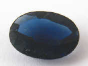 Appraisal: A loose polished sapphire approx carats approx x x mm