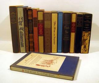 Appraisal: V Thackeray Carroll HERITAGE PRESS ENGLISH LITERATURE IN SLIPCASES Falesa