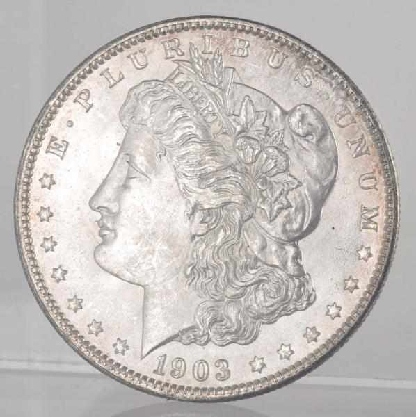 Appraisal: O Morgan Silver Dollar MS