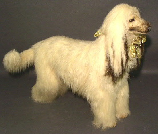 Appraisal: Life size Afghan hound made in Italy for the Wetherill