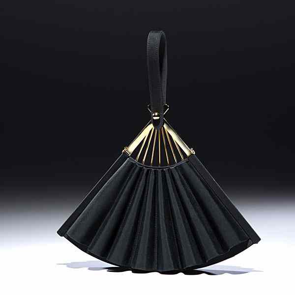 Appraisal: Karl Lagerfeld Couture Fan Handbag A whimsical Karl Largerfeld fan