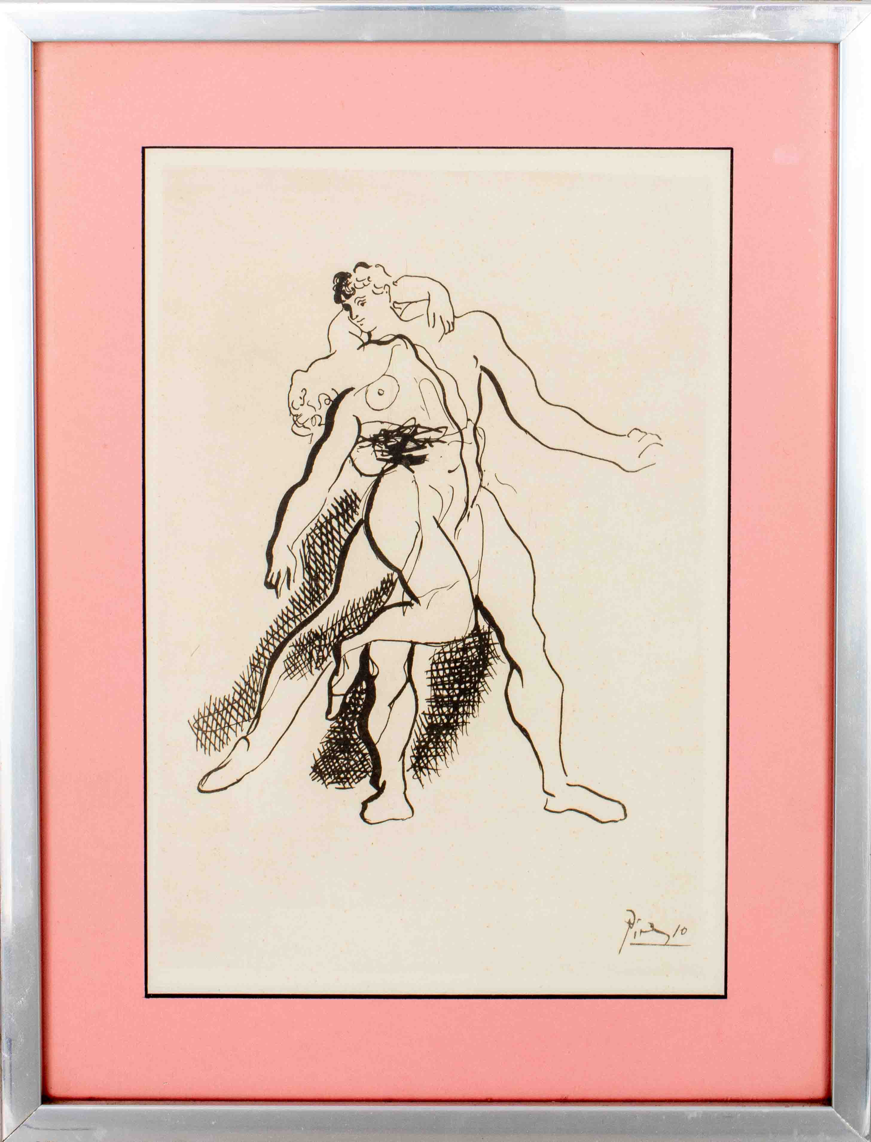 Appraisal: PABLO PICASSO LITHOGRAPH OF DANCING NUDES Pablo Picasso Spanish -