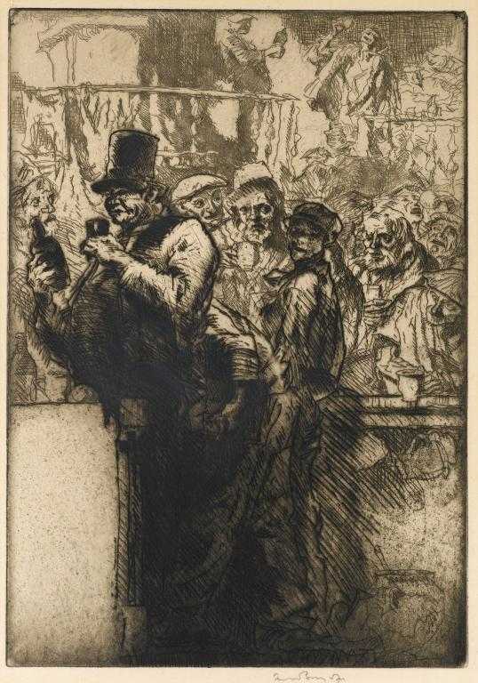 Appraisal: SIR FRANK WILLIAM BRANGWYN RA RWS RE - THE BEER