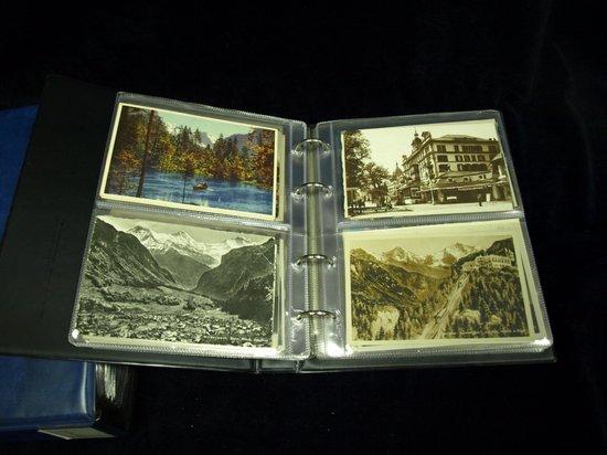 Appraisal: An album of postcards relating to Switzerland