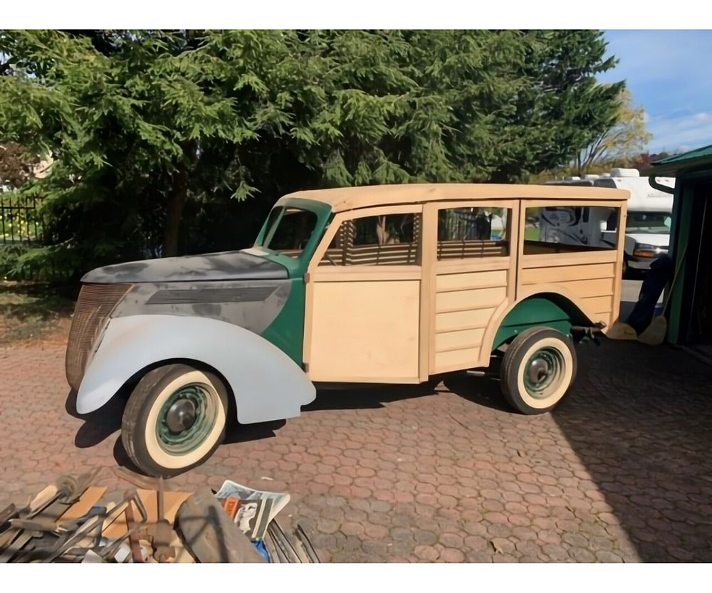 Appraisal: Ford Woody Wagon Ed Stoudt s partially restored Ford Woody