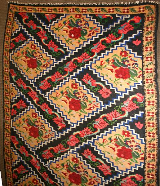 Appraisal: A Bessarabian kilim Maldovy size approximately ft in x ft